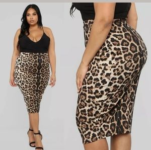 Skirts - High waist retro rockabilly leopard bodycon skirt Skirts - High waist retro rockabilly leopard bodycon skirt